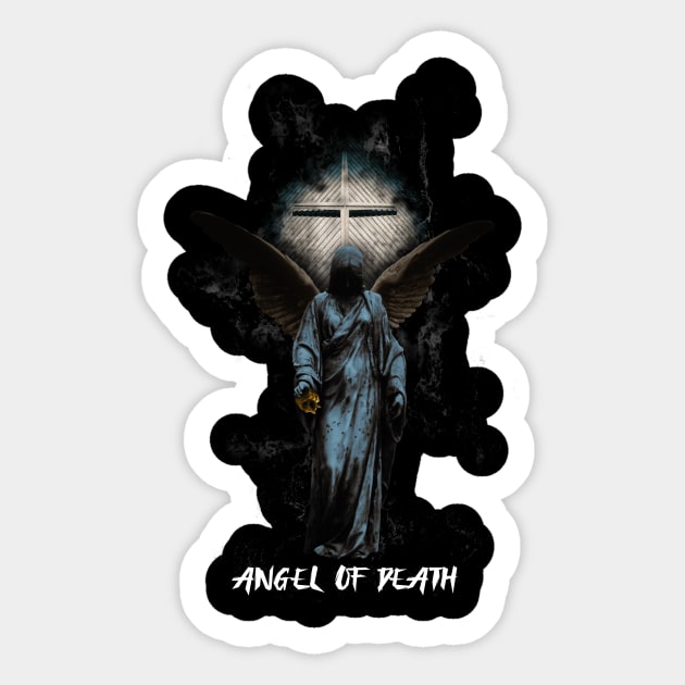 Angel of Death Sticker by Street Rick